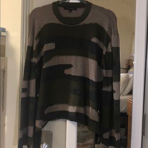 camouflage sweater